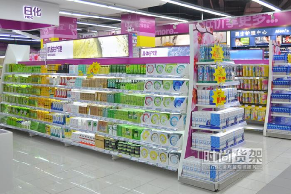 日化用品超市商品陈列图片
