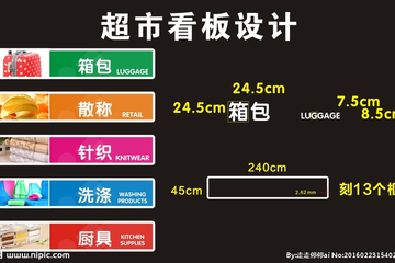 超市看板是做什么