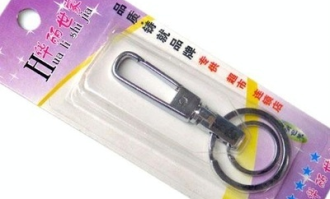 怎么把超市的锁扣解开