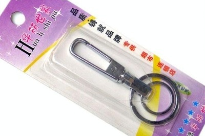 怎么把超市的锁扣解开