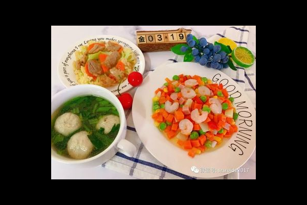 儿童营养餐设计