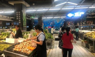 永辉超市菜还有吗
