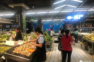 永辉超市菜还有吗