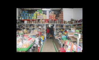 超市冷冻品的摆放