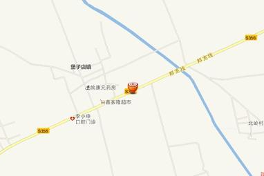 堡子店西边超市在哪里