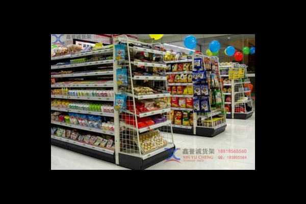 便利店货架安装教程