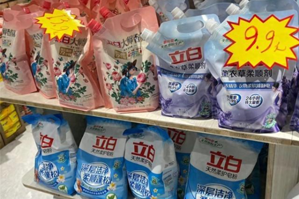 超市如何卖洗衣粉呢