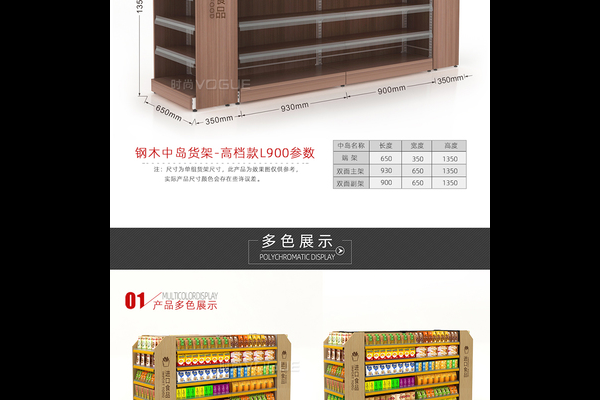 便利店货架高度多少合适
