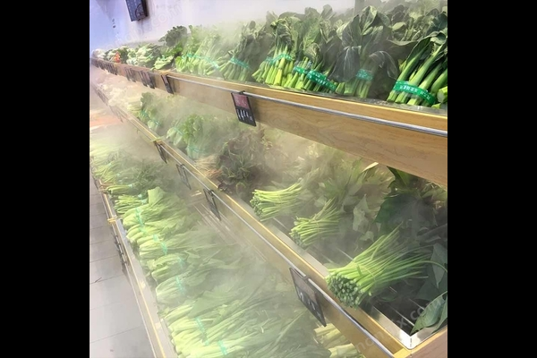 超市蔬菜喷雾保鲜装置原理