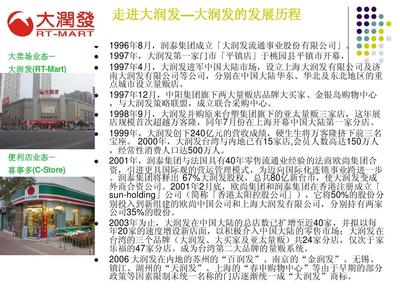 大润发超市如何运作销售