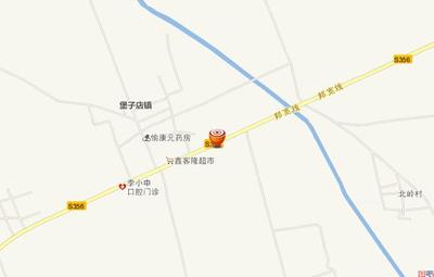 堡子店西边超市在哪里