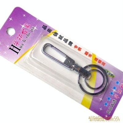 超市的那个锁扣怎么解