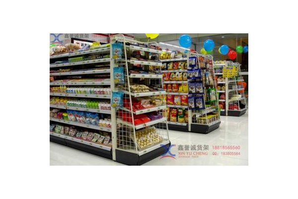 便利店货架安装教程