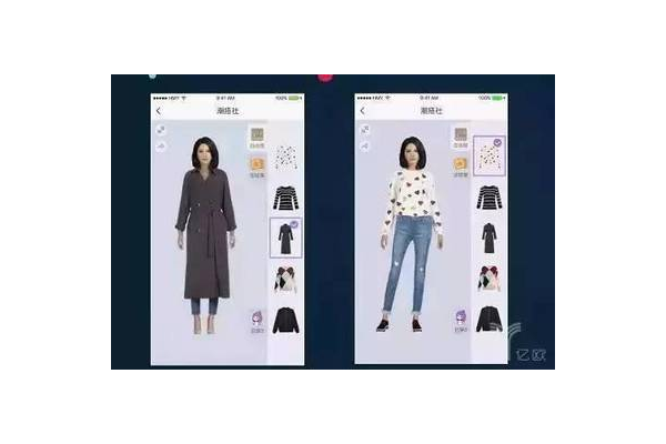 服装尺码智能推荐屏