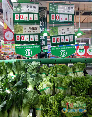 超市里有什么青菜