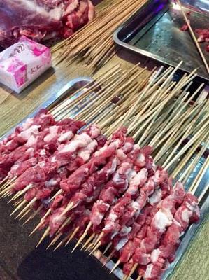 超市买的羊肉串如何腌制