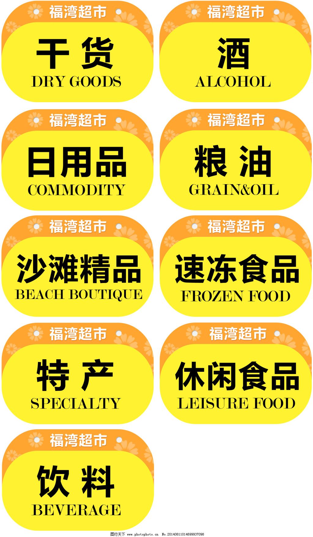 超市饮料是什么类目
