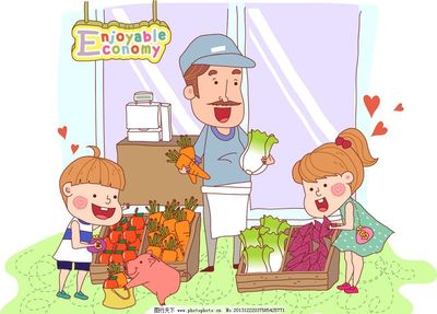 超市购物流程幼儿绘画