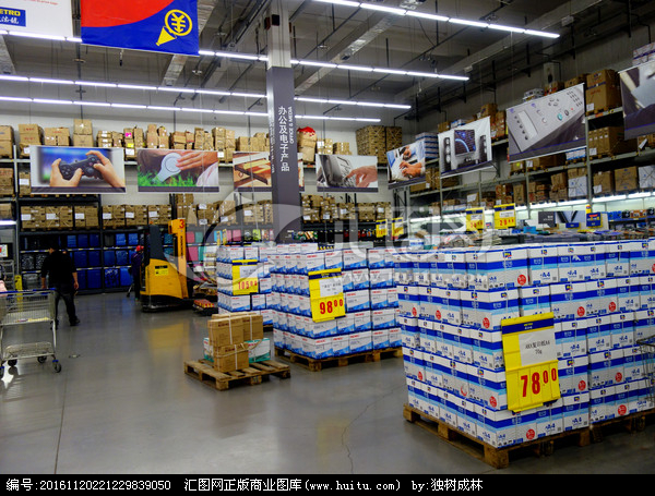 超市仓库商品如何拍照的