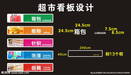 超市看板是做什么