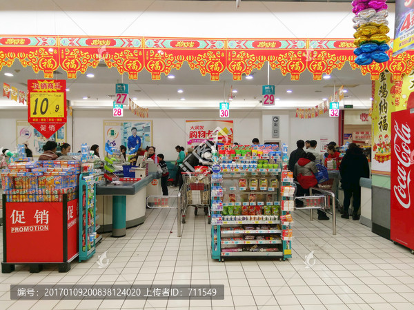 超市出口和入口哪个位置好点
